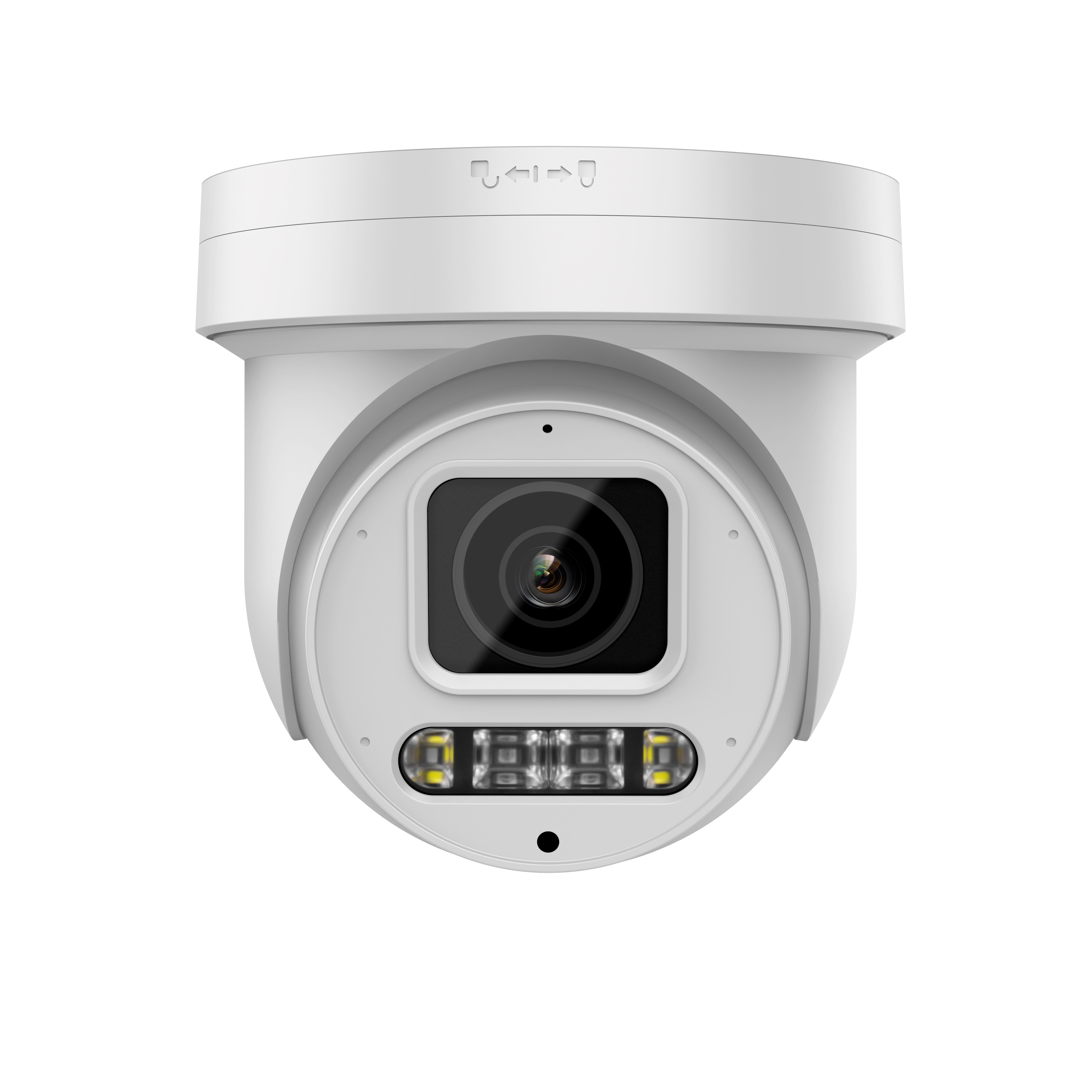 2023 Newest 8MP Indoor Mini PTZ 5x Zoom Two Way Audio with IR+Full Color Dual Lights HIK NVR Compatible Human Vehicle Detection
